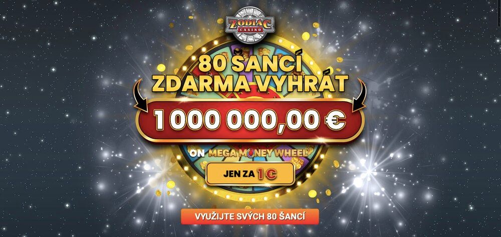 Zodiac casino homepage